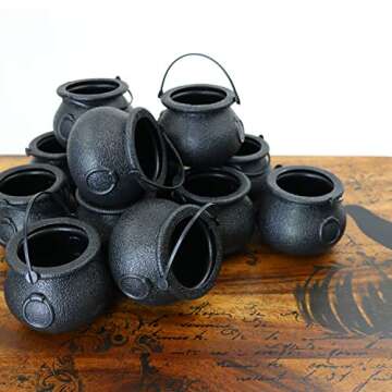 Mini Cauldron Kettles for Halloween and St Patrick