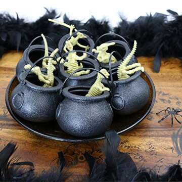 Mini Cauldron Kettles for Halloween and St Patrick