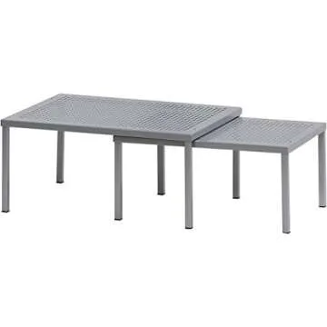 Simple Houseware Metal Top Expandable Stackable Kitchen Cabinet and Counter Shelf Organizer, Silver