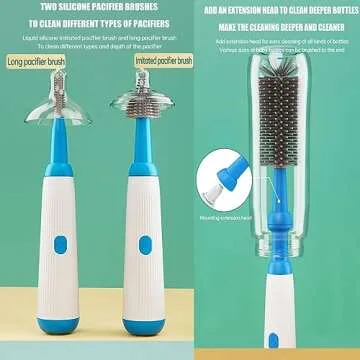 Electric Bottle Brush for Effortless Cleaning