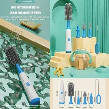 Electric Bottle Brush for Effortless Cleaning
