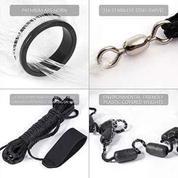 BASSDASH Saltwater Cast Net - Durable and Easy to Use