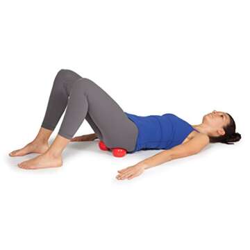 OPTP Franklin Method Mini Smooth Ball Set (Pair) - Massage Balls for Tight Muscles, and Fascia - Targeted Back and Neck Massage, Shoulder Massage, Neck, Hip, and Foot Massager Ball Set