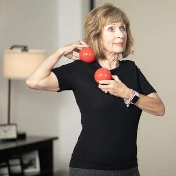 OPTP Franklin Method Mini Smooth Ball Set (Pair) - Massage Balls for Tight Muscles, and Fascia - Targeted Back and Neck Massage, Shoulder Massage, Neck, Hip, and Foot Massager Ball Set