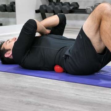 OPTP Franklin Method Mini Smooth Ball Set (Pair) - Massage Balls for Tight Muscles, and Fascia - Targeted Back and Neck Massage, Shoulder Massage, Neck, Hip, and Foot Massager Ball Set