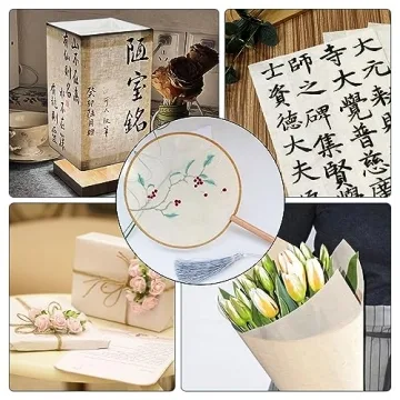 50/100 Sheets A4 FIVEIZERO Natural Mulberry Paper