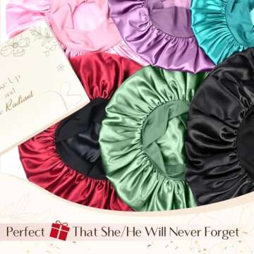 YANIBEST Silk Bonnets for Hair - Stay Stylish While Sleeping