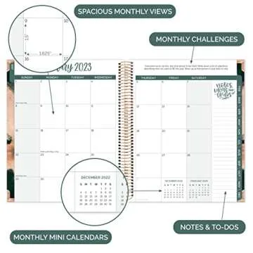Bloom 2023 Hardcover Goal Planner - Inspire & Organize