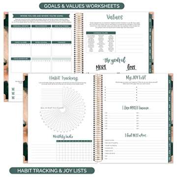 Bloom 2023 Hardcover Goal Planner - Inspire & Organize