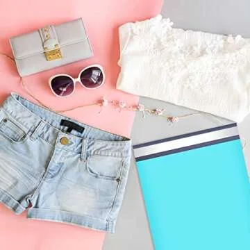 UCGOU 10x13 Teal Poly Mailers 200 Pack for Shipping