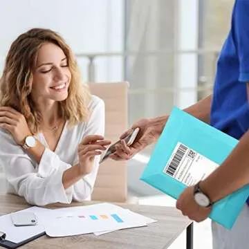 UCGOU 10x13 Teal Poly Mailers 200 Pack for Shipping