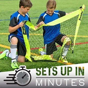 Franklin Sports Blackhawk Portable Soccer Goal for Kids