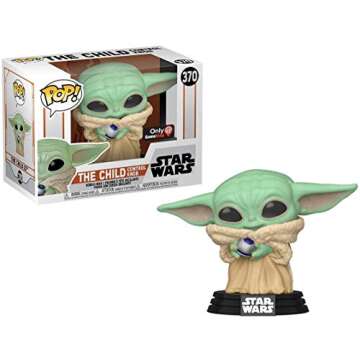 Funko Pop! Star Wars The Mandalorian The Child Baby Yoda with Control Knob Exclusive