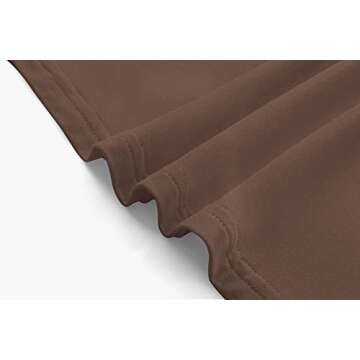 Kindcall Women’s Slim Fitted Mock Turtleneck Tops Long Sleeve Lightweight Base Layer Shirts Coffee Small