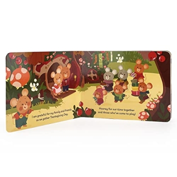 Thankful Thanksgiving Children's Board Book for Kids