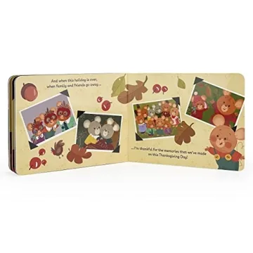 Thankful Thanksgiving Children's Board Book for Kids