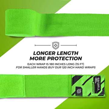 Sanabul 180" Boxing Hand Wraps - Essential for Fighters