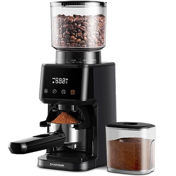 Premium SHARDOR Electric Coffee Grinder with 51 Settings