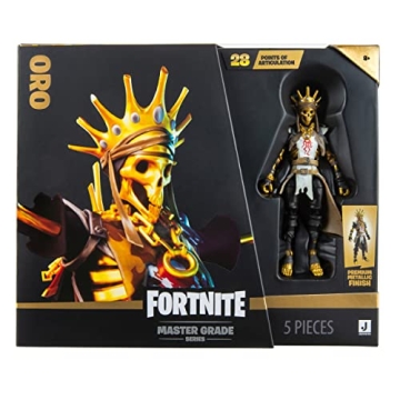FORTNITE ORO Master Grade 4-Inch Figure with Accessories