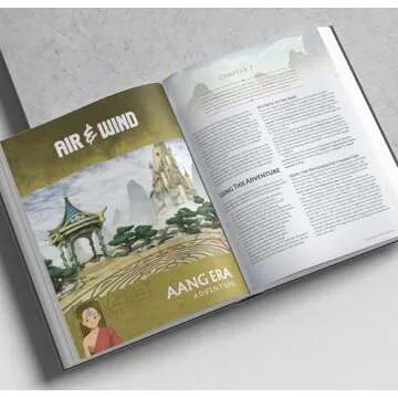Magpie Games Wan Shi Tong's Adventure Guide - Avatar Legends: The Roleplaying Game expansion, hardcover tabletop RPG rulebook, full-color, Avatar Legends iconic and original art, silk bookmarks