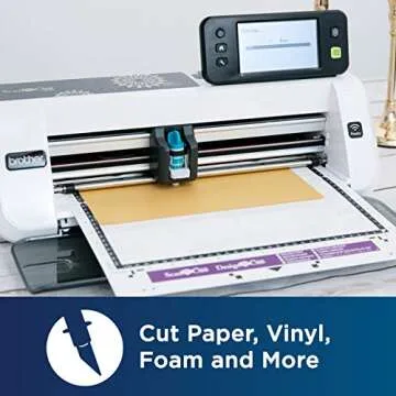 Brother ScanNCut Standard Cut Blade CABLDP1, Replacement Accessory, Create Cardstock, Craft Foam, Vinyl, Fabric and Paper Projects