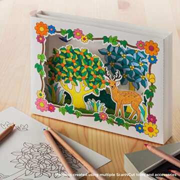 Brother ScanNCut Standard Cut Blade CABLDP1, Replacement Accessory, Create Cardstock, Craft Foam, Vinyl, Fabric and Paper Projects