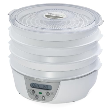 Presto Dehydro Digital Food Dehydrator for Healthy Snacks