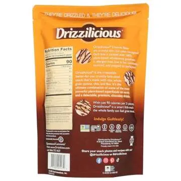 Drizzilicious S'Mores Crunchy Drizzle Bites 4 Ounce