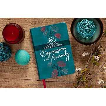 365 Days of Prayer for Depression & Anxiety (Faux Leather) – Guided Daily Prayers for Anyone in Need of Hope and Comfort