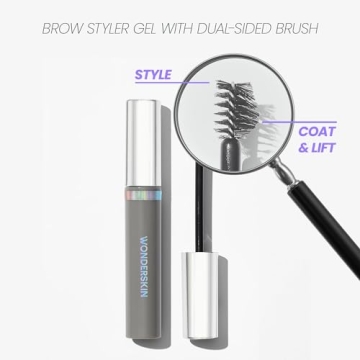 Wonderskin Clear Volumizing Brow Styler Gel Long Lasting