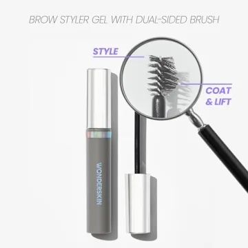 Wonderskin Clear Volumizing Brow Styler Gel Long Lasting