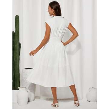 Stylish White Dress for Women - Summer 2025 Wedding Guest