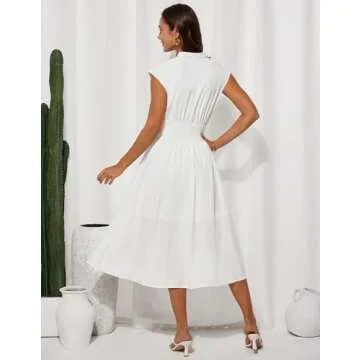 Stylish White Dress for Women - Summer 2025 Wedding Guest