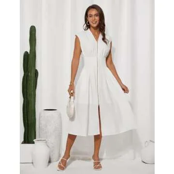 Stylish White Dress for Women - Summer 2025 Wedding Guest