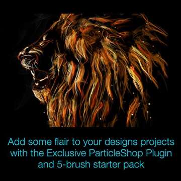 Corel | PaintShop Pro 2020 Ultimate | Photo Editing and Graphic Design | Amazon Exclusive Includes Free ParticleShop Plugin and 5-Brush Starter Pack Valued at $39 [PC Disc][Old Version]