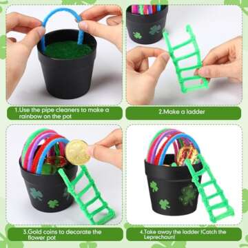 Hollowfly Leprechaun Trap Crafts Kit for St. Patrick's Day