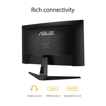 ASUS TUF 27" Curved Monitor - 1440P, 165Hz, HDR10