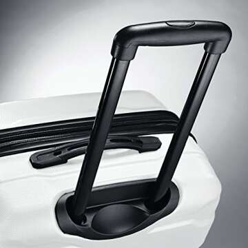 Samsonite Omni PC Hardside Expandable Luggage with Spinner Wheels, 3-Piece Set (20/24/28), White