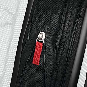 Samsonite Omni PC Hardside Expandable Luggage with Spinner Wheels, 3-Piece Set (20/24/28), White