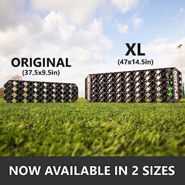 QUICKPLAY Portable Soccer Rebounder with Adjustable Angle