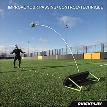 QUICKPLAY Portable Soccer Rebounder with Adjustable Angle