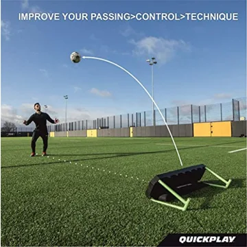 QUICKPLAY Portable Soccer Rebounder with Adjustable Angle