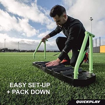QUICKPLAY Portable Soccer Rebounder with Adjustable Angle