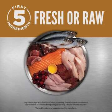 ORIJEN Puppy Grain Free Dry Dog Food, 4.5lbs with Real Fish