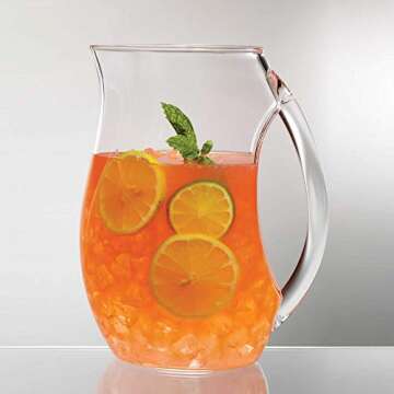 Lux Acrylic 96 Oz Pitcher - 3 Quart by Prodyne