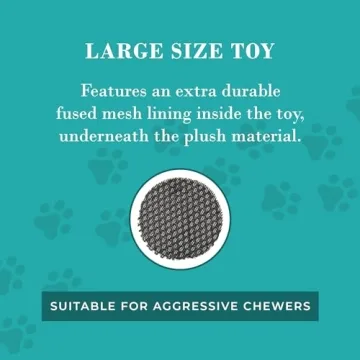 Haute Diggity Dog Chewy Vuiton Plush Toy for Dogs