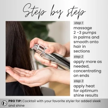 Kenra Platinum Silkening Gloss | Brilliant Shine Polish | Medium To Coarse Hair | 2.26 fl. Oz