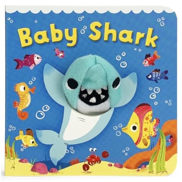 Baby Shark Finger Puppet Board Book, Gifts for Birthdays, Baby Showers, Little Shark Lovers, Prescho...