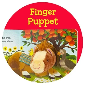 Baby Shark Finger Puppet Board Book for Kids 1-4 Years