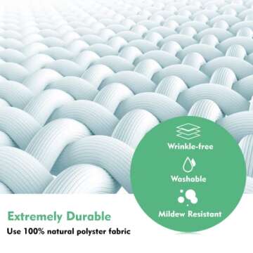 Taotique 84 Inch 4K Projector Screen, 16:9 HD Foldable Portable Double Sided Anti-Crease Projection ...